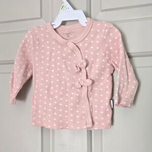 3/$15 Tahari waffle knit top size 6-9 m